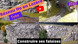 TUTOComment fabriquer une montagne pour mon réseau de train electrique [upl. by Kelley576]