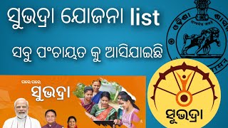 ସୁଭଦ୍ରା ଯୋଜନା npci reject list ବର୍ତମାନ ସବୁ ପଂଚାୟତ ରେ ଛପା ଯାଇଛି ଯାହାର reject list ନାମ ଅଛି ଦେଖନ୍ତୁ [upl. by La]