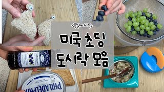 미국 초등학생은 점심에 뭘 먹을까 도시락 모음 🥪 간단하고 재밌는 아이 도시락 🌯 Super Easy and Cute Kids Lunchbox Ideas 😍 [upl. by Hong]