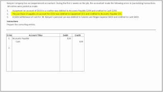 How to Prepare Correcting Entries with Wiley [upl. by Follmer862]