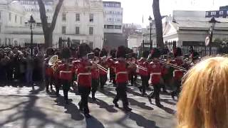 Coldstream guards band and irish guards 6412 [upl. by Anomar125]