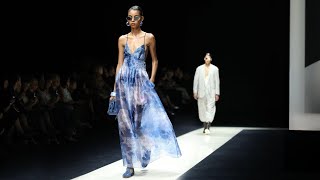 Emporio Armani  SpringSummer 2025  Milan Fashion Week [upl. by Essa]