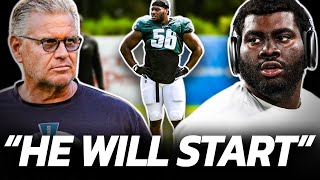 Eagles Surprising OLineman EMERGING as New Favorite at RG [upl. by Notlehs306]