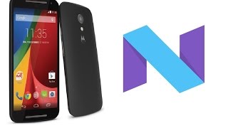 ✹Android Nougat 70  Moto G2 2014 XT10681069  Custom ROM  CyanogenMod140 [upl. by Jaquiss]