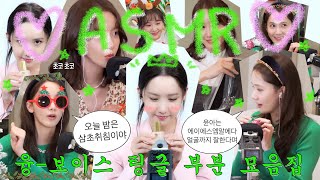 융프로디테 윤아의 asmr 팅글 모음zipㅣ노토킹 구간반복 탭핑 asmr [upl. by Ajssatsan731]