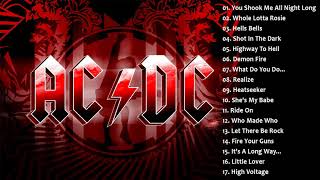 Top 20 Best Songs Of A C  D C 💥💥💥 A C  D C Greatest Hits Full Album 2021 [upl. by Amimej]