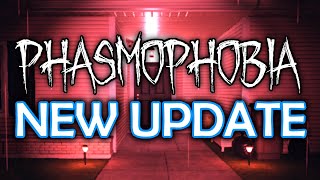 NEW Update for Phasmophobia  LIVE 🔴 [upl. by Notlih2]