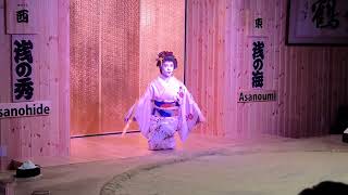 geisha dance geisha asasukasumoclub [upl. by Nnylyaj973]