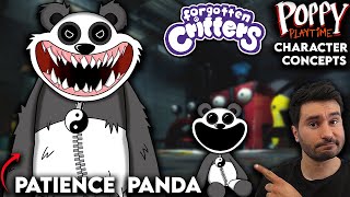 What Needs To Be In Poppy Playtime  Smiling Critters  Patience Panda  Character Concept [upl. by Hsetim]