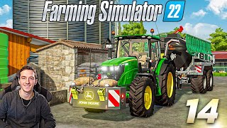 ENFIN UN JOHN DEERE  FARMING SIMULATOR 22  Carrière Suivie 14 [upl. by Aihsenad]