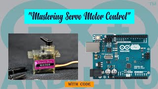 How to control a servo motor with Arduino uno  MG90S servo motor  Arduino uno project [upl. by Risteau]