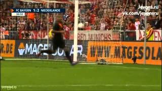 Bayern Munich 32 netherland Nederland Holland All Goals gomez robben [upl. by Hahnert]