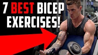 7 Bicep Exercises for Bigger Arms DONT SKIP THESE  V SHRED [upl. by Somerville]