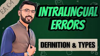 IntraLingual Errors in Error Analysis Urdu amp Hindi [upl. by Hagen]