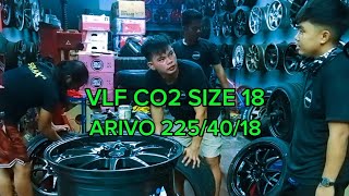 vlf co2 size 18 5holes amp Arivo tires 2254018 [upl. by Yerffej676]