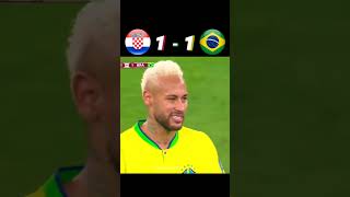 Croatia 14  12 Brazil highlights  quarter final world cup 2022 TM neymar FIFA2022 [upl. by Miuqaoj996]