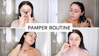 MY PAMPER ROUTINE 2019 [upl. by Naiva]