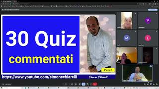 QUIZ IN DIRETTA 30 livello medio commentati con Simone Chiarelli  parte 2 27102024 [upl. by Tahmosh802]