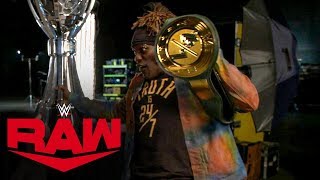 RTruth regains the 247 Title from Kyle Busch Raw Exclusive Dec 2 2019 [upl. by Ode]