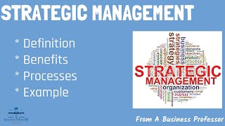 What is Strategic Management  From A Business Professor [upl. by Arahc]