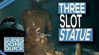 How To Activate The Three Slot Statue In Assassins Creed Valhalla [upl. by Altheta138]