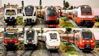 Modelleisenbahn H0 Österreich zu Gast Mit RAILJET DOPPELTRAKTION heldvomerdbeerfeld [upl. by Kirwin110]