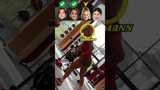 Georgina VS Anna VS Lehmann VS Antonella  Gym Workout Challenge💪🥰 [upl. by Kistner]