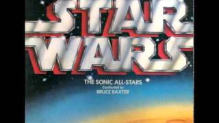 The Sonic AllStars  Star Wars IntroStar Wars Main Title [upl. by Llejk]