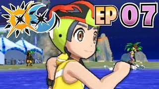 Lets Play Pokémon Ultra Sun amp Ultra Moon  Part 7  Mantine Surfing to Akala [upl. by Aytak]