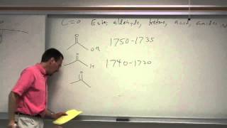 Chem 203 Organic Spectroscopy Lecture 02 CHOContaining Functional Groups [upl. by Neerol369]