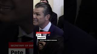 Pete Hegseth responds to sexual assault claim [upl. by Sardse]