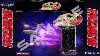 Galaga Assault TeknoParrot Theme Active Marquee [upl. by Eiblehs]