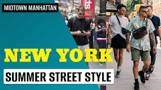 Summer in the City Stealin the Spotlight with NYC Streetwear Mens Style 2024 [upl. by Hirz]