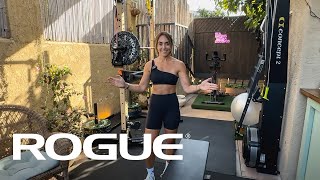 Rogue Equipped Home Gym Tour  Med In San Clemente CA [upl. by Anitsirhk121]