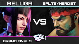 Suplex 62  Grand Finals  Beluga Juri VS SplitSynergist Ryu  SF6 [upl. by Eissalc]