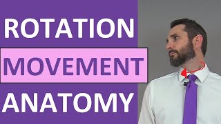 Rotation Anatomy Body Movement Term  Arm Thigh Head Spine Rotation [upl. by Lunsford849]