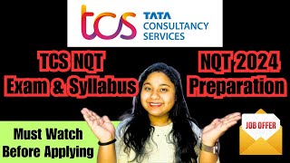 TCS NQT 2024  Exam pattern and syllabus TCS NQT preparation [upl. by Lenes]