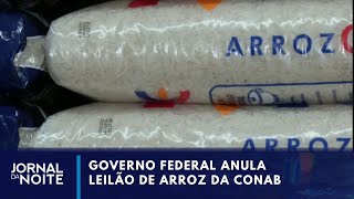 Lula teria classificado leilão de arroz como “desorganizado”  Jornal da Noite [upl. by Wally]