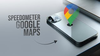 How to Turn On Speedometer on Google Maps on iPhone tutorial [upl. by Constancy]