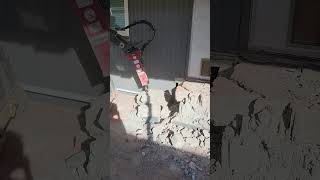 Concrete Porch Collapsing concrete construction [upl. by Ssilem]