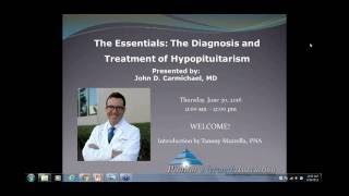 The Essentials The Diagnosis and Treatment of Hypopituitarism [upl. by Atteynad]