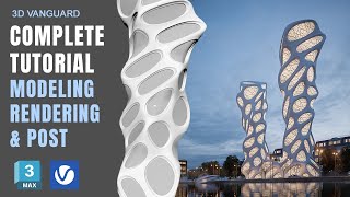 ORGANIC TOWER MODELING  ARCHVIZ TUTORIAL [upl. by Bent]