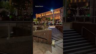 Clear evening in capital Sofia sofia bulgaria europe summer travel holiday vacation shorts [upl. by Ninahs]