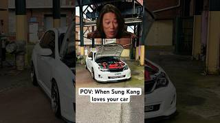 POV Sung Kang love your Subaru WRX shorts carenthusiast carlovers sungkang [upl. by Epul]