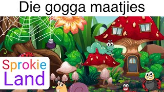 🐞Die gogga maatjies  kleuterstorie  peuterstorie luisterstoriekinderstorie  storie oor insekte [upl. by Alleuol929]