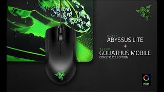 Razer Abyssus Lite 🖱️ and Goliathus Mobile Construct  Краткий обзор [upl. by Rehtae]