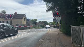 New Fishbourne Level Crossing West Sussex [upl. by Enilorak]