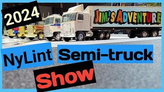 NyLint 2024 Semi Truck Show [upl. by Rinum]