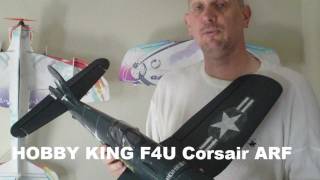 Hobby King F4U Corsair ARF kit [upl. by Noissap]