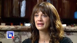 Asia Argento breaks down in Daily Mail TV exclusive interview [upl. by Cloris]